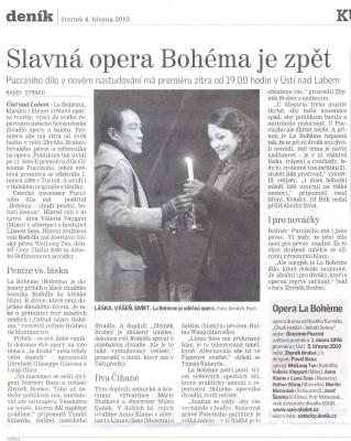 steck denk: Slavn opera Bohma je zpt