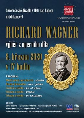 plakát - koncert Richard Wagner