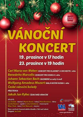 plakát - Vánoční koncert