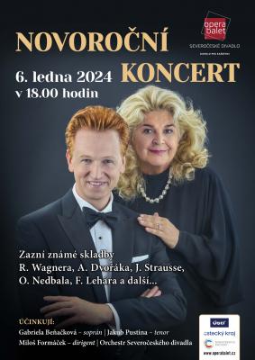 Plakát - Novoroční koncert